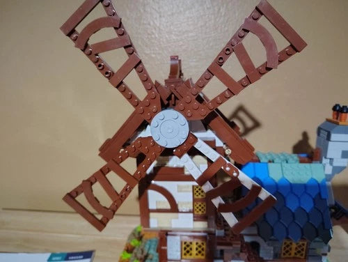 Nifeliz Creator Medieval Town Windmill Compatible with Castle LEGO 7189