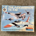 1983 F-16 Thunderbirds Team Monogram Model Kit 5504 Builds 4 Planes New Open Box