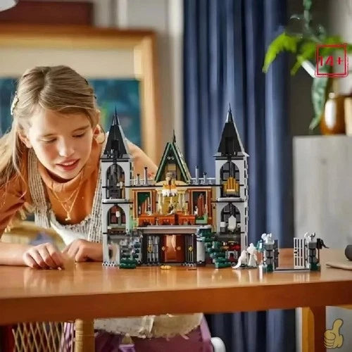 NEW UNBRANDED 76453 MOC Harry Potter Malfoy Manor Building Blocks Set Gift Toy