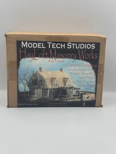 Model Tech Studios S0022 HO HayLoft Masonry Build Kit