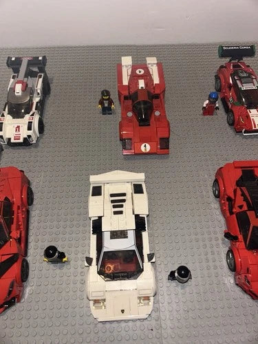 LEGO Speed Champions Lot Of 10 Cars Not Complete