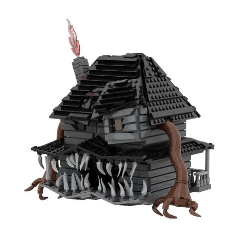 960PCS Pointed Teeth Monster House Building Blocks Set – MOC Horror Architecture