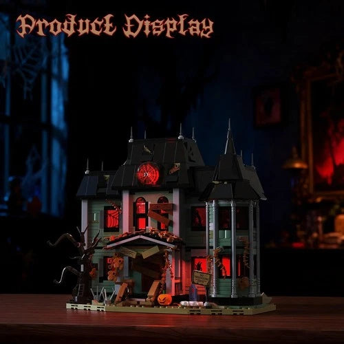 Neibolt Haunted House Building Blocks Scary Palace Halloween Decor set toys gift