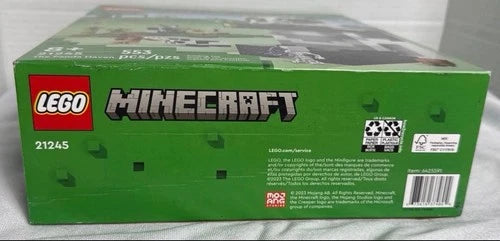 LEGO Minecraft The Panda Haven 21245 Building Set 553 Pieces Age 8+