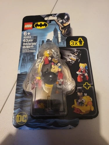 MEOW 40453 Batman vs The Penguin & Harley Quinn NEW SEALED Retired Set