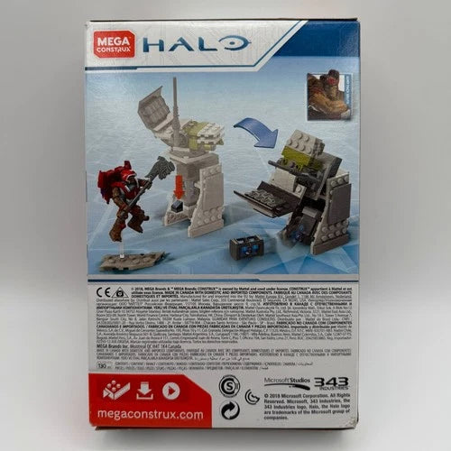 NEW sealed Mega Construx Halo Radar Tower Building Set RARE