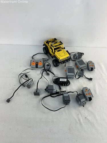 MEOW Technic Jeep Wrangler 42122 Custom RC Power Functions Motors Lot As Is