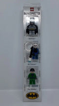 LEGO DC Batman Magnet Set (2007) - Batman, Mr. Freeze, The Riddler - New Sealed