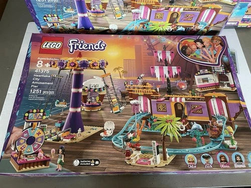 LEGO FRIENDS: Heartlake City Amusement Pier (41375) New Retired Free Ship