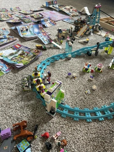 LEGO Huge lot 29lbs Roller Coaster 41130, Batman 76000, 41381 And More