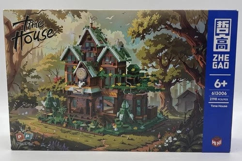 Time House Timehouse Building Blocks ZHEGAO Brand 2198 Pcs New Last 1