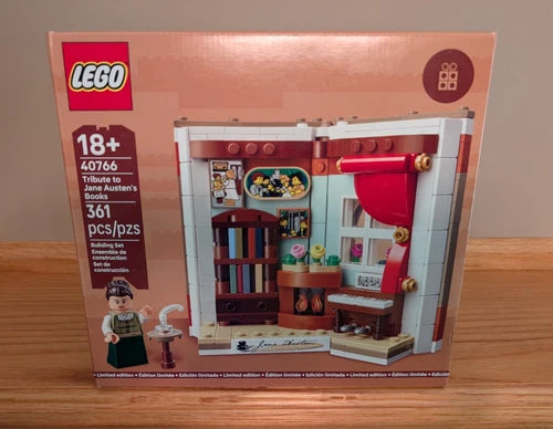 LEGO 40766 Tribute to Jane Austen's Books Limited Edition NEW Factory Sealed Box