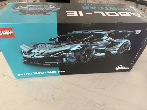 GULY 1:8 Scale Building Blocks Race Car -No. 10612 ABOL-IE-- 3468 Pieces