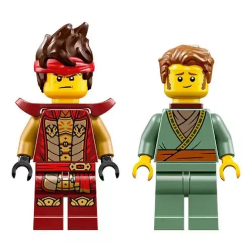 MEOW Ninjago The Fire Knight Mech Building Set