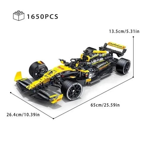 2025 New 1:8 F1 Formula Racing building blocks toy set building bricks toys gift