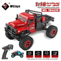 Wltoys 1:18 4WD RC Off-Road Climbing Car 184020 9km/h CCS Cruise Control Crawler