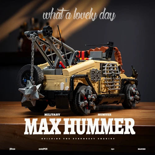 MOC MAX Hummer Technic Building Blocks 2069pcs toys Birthday gift