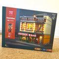 Mould King Novatown Friends Cafe Light Up Building Blocks Set 16014 4488pcs