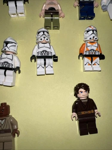 Authentic LEGO Minifigure Star Wars Figures Lot Clone Trooper And More