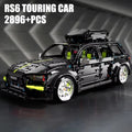 2896 pcs Audi RS6 Touring Car Building Blocks Set New