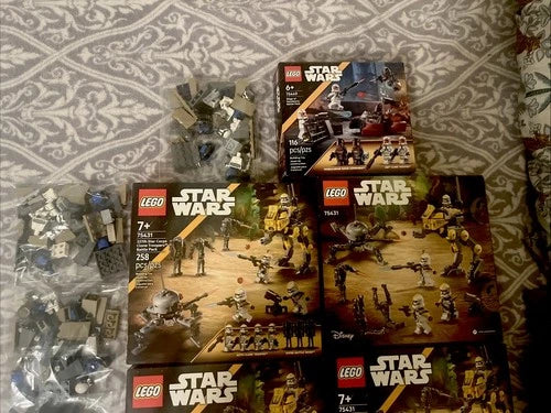 MEOW Star Wars Bulk 75431 75449 And 75373 Lot