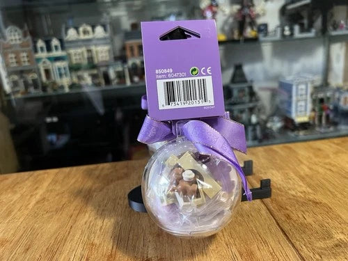 New Lot Of 6 LEGO Friends Christmas Ornament Set 850849 Dog House Holiday Bauble