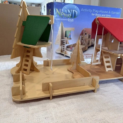 Rare Neverland Toys Building The Imagination Toys Activity Playhouse And Garden