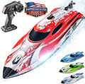 BEZGAR RC Boat 12" Remote Control Boat 25 KPH Waterproof Lake Pool TX126 Red