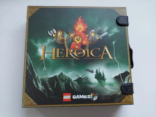 Limited Edition Lego Case Heroica New in Open Box with 17 Exclusive Pieces