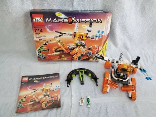 LEGO Mars Mission 7697 MT-51 Claw Tank Ambush Great Condition! 100% Complete!