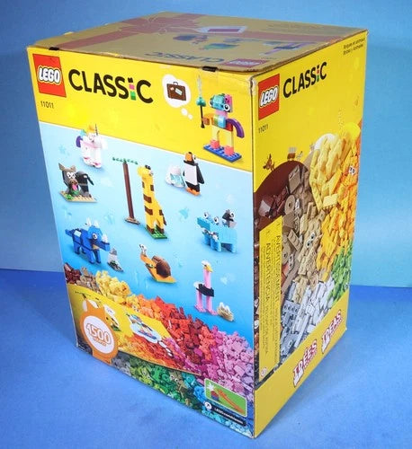 Lego 1500 Piece Classic Bricks & Animals Set in Factory Taped Box 11011