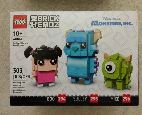 Lot of 3- LEGO BRICKHEADZ: 40547 Star Wars 40869 40752 Sets -New Factory Sealed