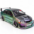 1/10 RC Car Body Shell MITSUBISHI EVOLUTION EVO 9 W/ VOLTEX Kit (CLEAR)