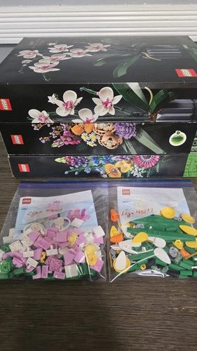 Lot of LEGO Flower Sets