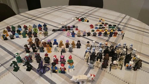 LEGO Minifigures: Star wars, Ninjago, Harry Potter, Elves, etc