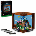 LEGO Minecraft the Crafting Table, Collectible Video Game Building Set with Mine