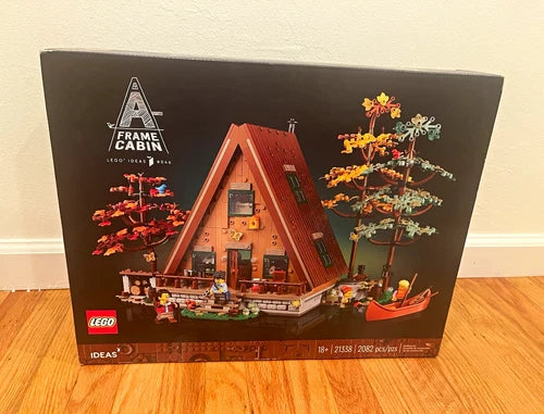 MEOW Ideas A-Frame Cabin 21338 Complete Set 2082 pcs 18+