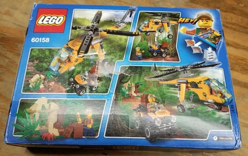 LEGO CITY: Jungle Cargo Helicopter (60158) New Box Damage