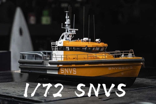 SNVS Assault Boat Kit 1:72 245mm 9.6" RC Model Ship Kit