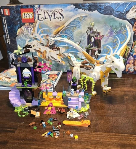 LEGO Elves 41179 Queen Dragon's Rescue 833 pcs 9-12 Box Used 100% COMPLETE w box