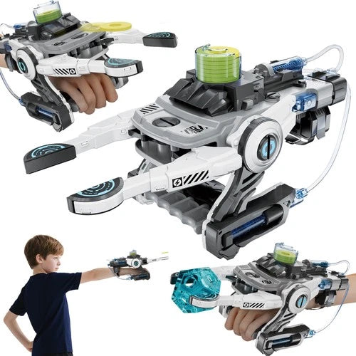 Robotic Mechanical Hand STEM Toy, DIY Engineering Kit for Kids Medium, White