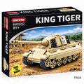 Oxford BM35232 King Tiger Tank WW2 Brick Block Set German Military Korea