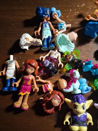 LEGO ELVES Figure Lot With Minifigures And Animals