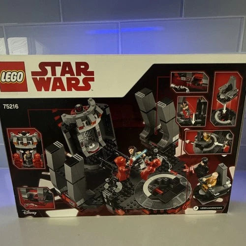 MEOW Star Wars 75216 Snoke’s Throne Room 492 pcs 8-14 Rey Kylo Ren