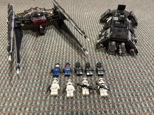 LEGO Star Wars First Order Ship Lot TIE Silencer 75179 Minifigures Troopers