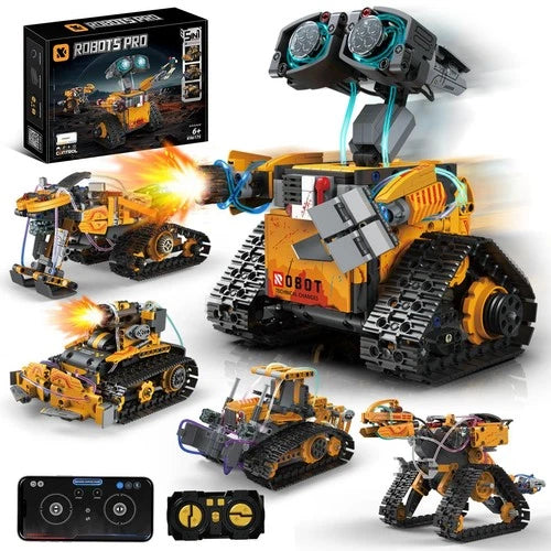 STEM Robotics Kit for Kids 8-12, APP & Remote Control Robot Building Kits