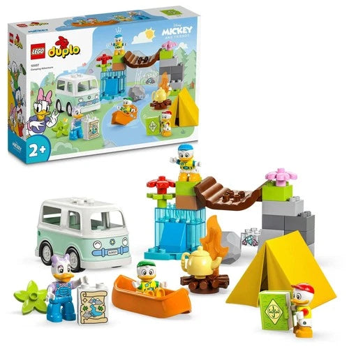 LEGO Duplo Camp Holiday 10997 Toy Blocks Present Infant Baby Car Car Boys Girls