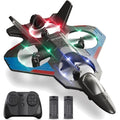 Easy to Fly RC Plane for Kids & Adults - 360° Flip, LED Lights Included
