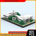 City Street View Model MOC Building Bricks Melville Mansion