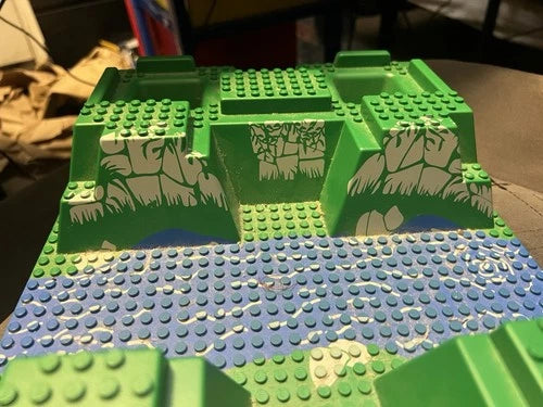 MEOW Adventures Jungle Amazon Ancient Ruins Set 5986 Baseplate Only